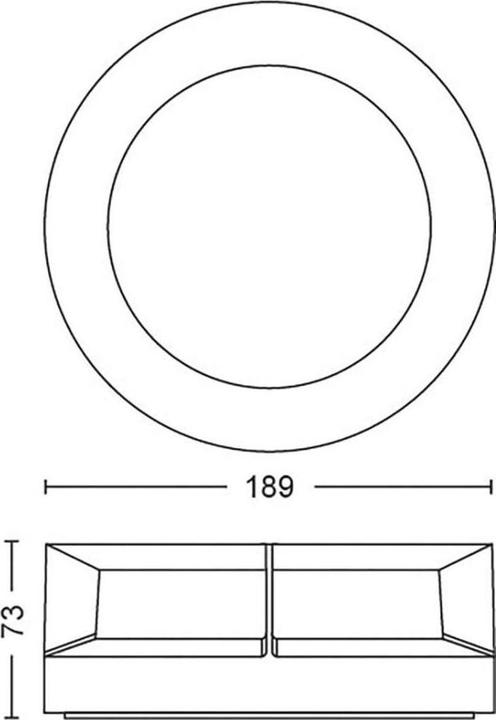 Produktbild Philips Actea (1200 lm, IP44)