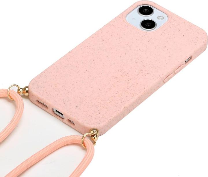 Produktbild König Design Handykette Hülle Handy Schutz für Apple iPhone 15 Case Cover Bumper Etuis Kette