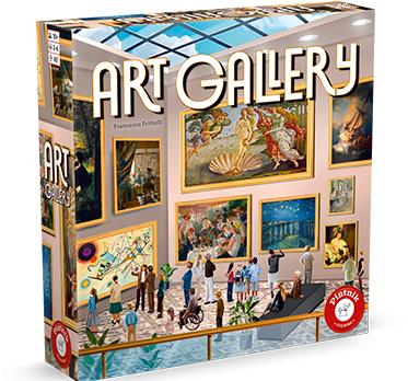 Actual product image Piatnik Art Gallery f (German, French, Czech, Polish, Hungarian, Slovak)