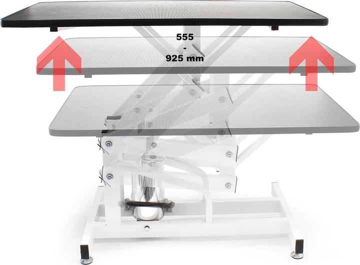 Produktbild Wiltec Schertisch 180x60x55,5-92,5cm Hydraulisch Faltbar Hund Katze Pflegetisch (Hund, Katze)
