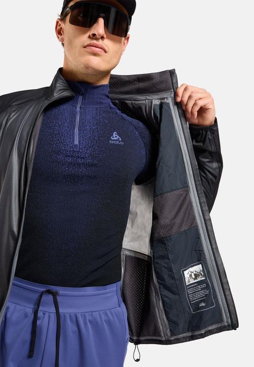 Actual product image Odlo Isolierte und wasserdichte Zeroweight Dual Dry Langlaufjacke (L)