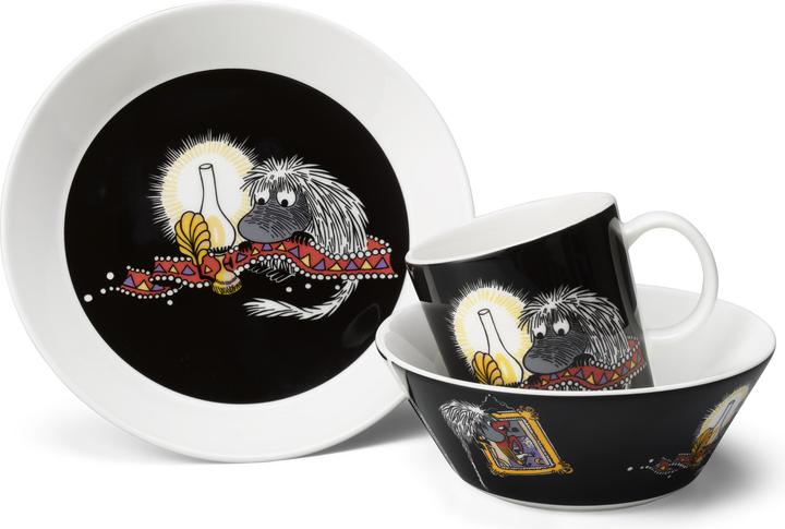 Productafbeelding Iittala Moomin lėkštė 19 cm Voorouder zwart (19 cm)