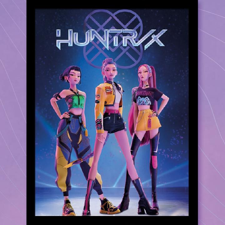 Produktbild Pyramid KPop Demon Hunters - Huntrix (40 x 30 cm)