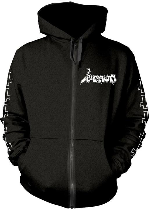 Produktbild Venom At War With Satan White (Zipper-Hoodie) (M)
