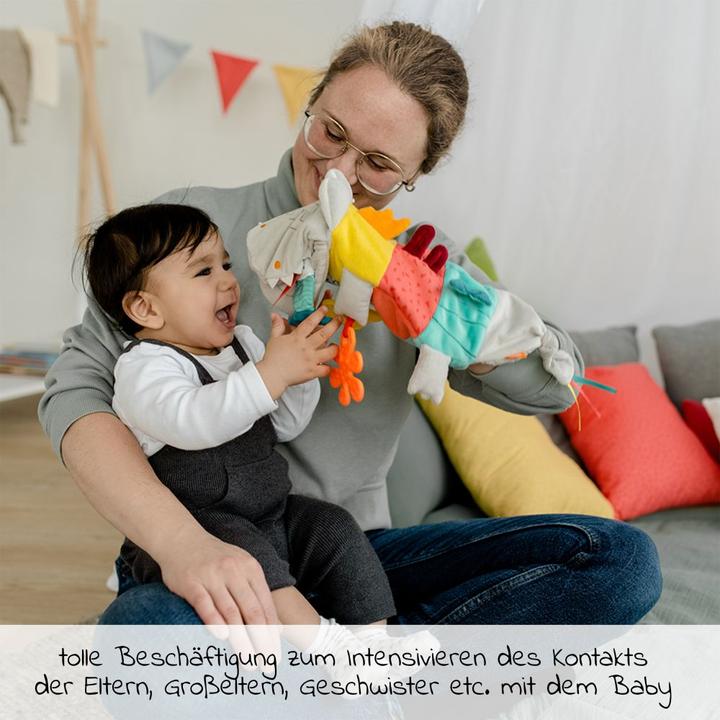 Actual product image Fehn Punch & Judy puppets Hand puppet crocodile 40 cm - DoBabyDoo