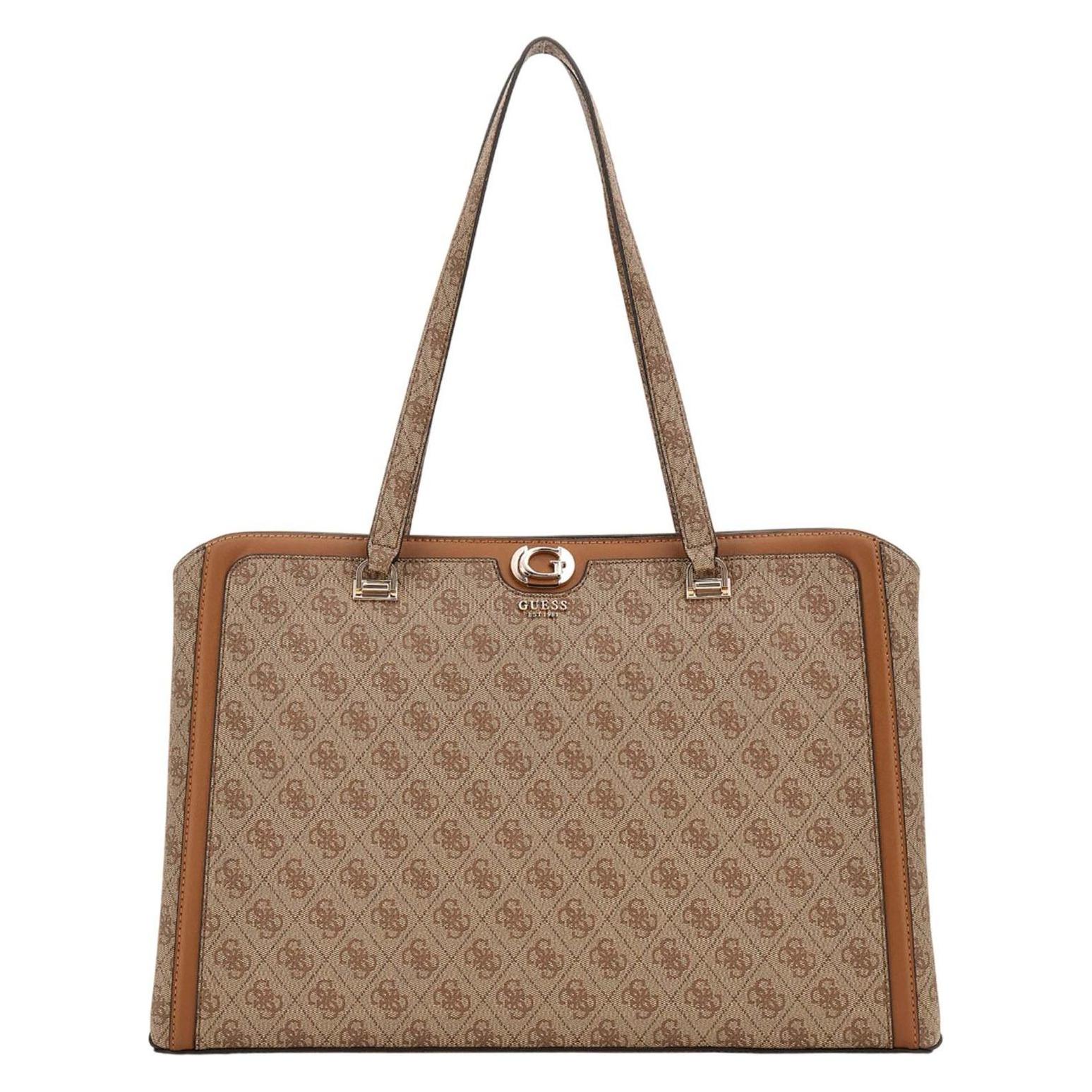 Guess, Damen, Tasche, Orlina Travel Tote, Braun