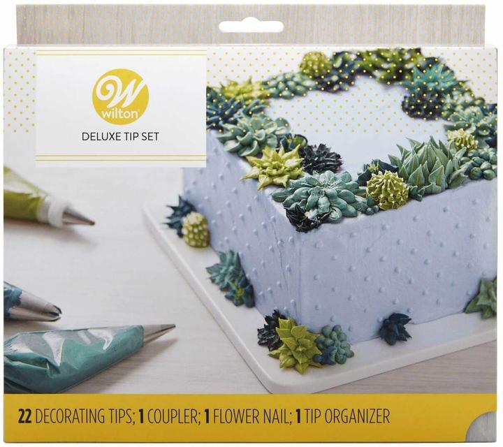 Produktbild Wilton Deluxe Tip Set/22 (Spritzbeutel Set)