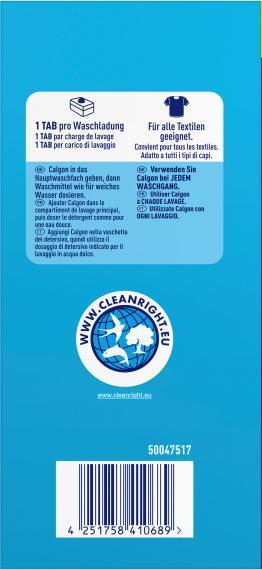 Produktbild Calgon Maschinenreinigungsmittel 4in1 Tabs