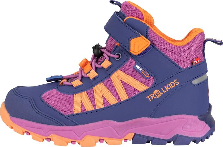 Mallow Pink, Papaya, Violet Blue