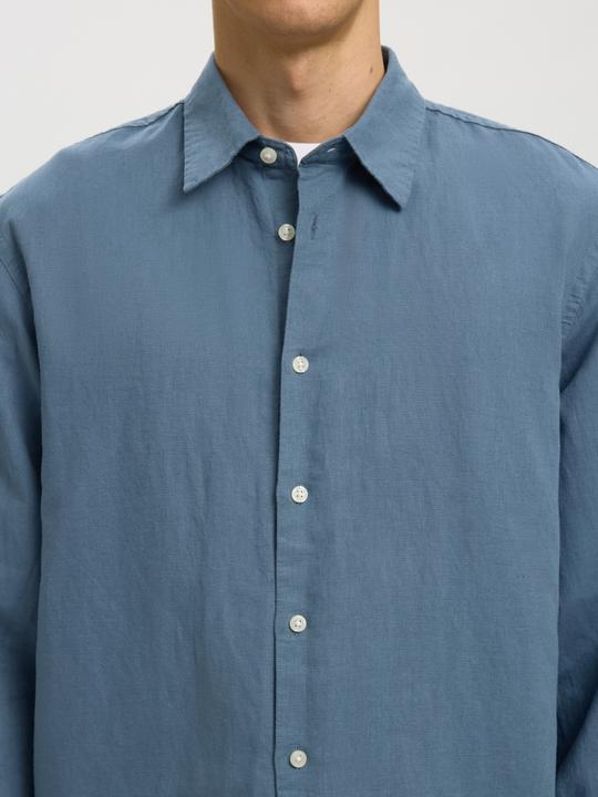 Immagine prodotto Selected Regular Fit Bluse aus Leinengemisch (XXL)