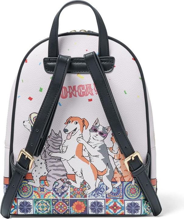 Actual product image Braccialini Frauenrucksack Ariadne - Polyestergewebe - Reissverschluss - 24.0 X 29.0 X 12.0 Cm