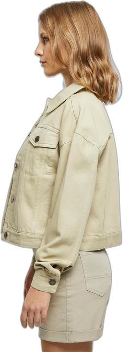 Actual product image Urban Classics Ladies Oversized Colored Denim Jacket - 73203 (M)