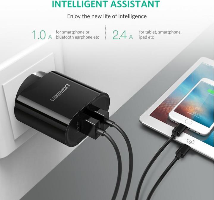 Produktbild Ugreen USB-A Ladegerät 2-Port