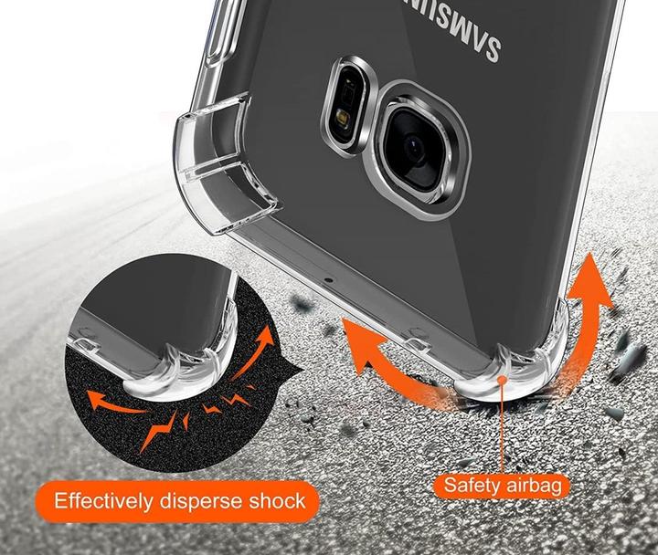 Produktbild Screenguard Samsung Galaxy S7 Hülle Crystal Soft Airbag Bumper (Samsung Galaxy S7)