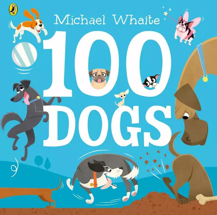 Immagine prodotto 100 Dogs (Inglese, Michael Whaite, 2018)