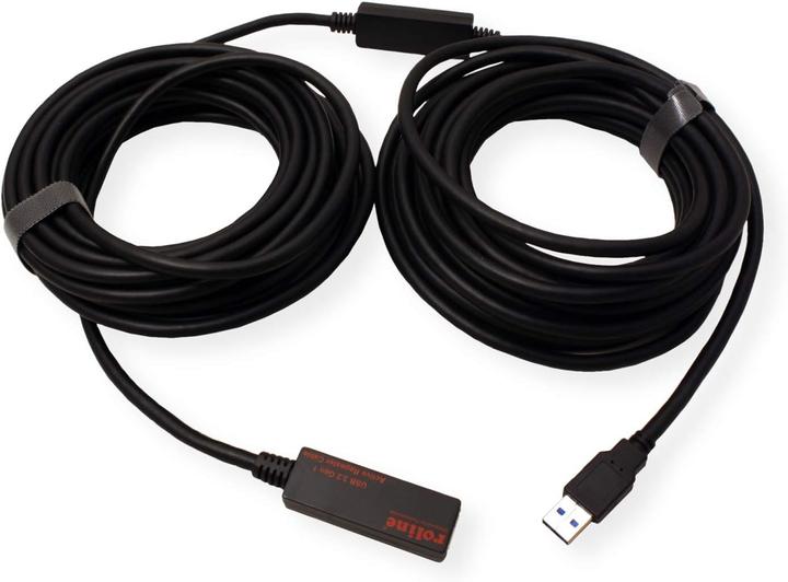 Image du produit Roline USB3.2 Gen1 Act. Câble de répéteur (15 m, USB 3.0)