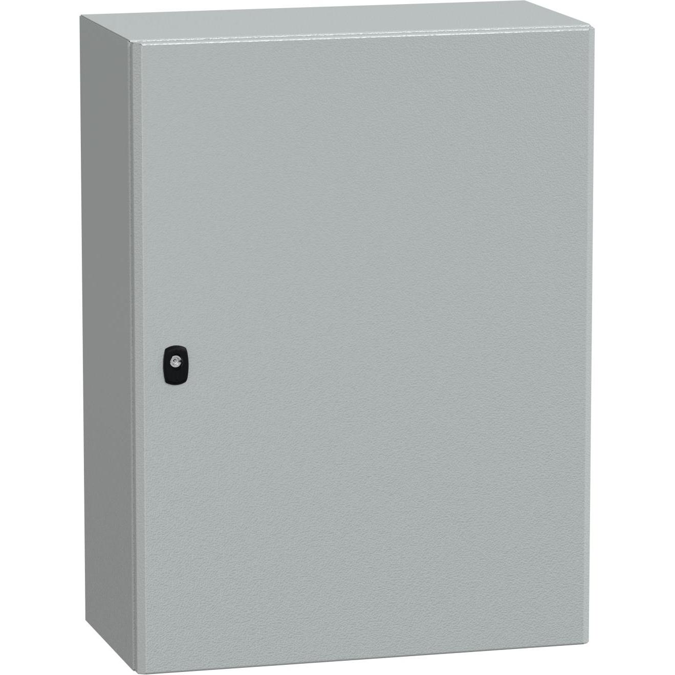 Schneider Electric Wandschrank Volltür, Elektronikzubehör + Gehäuse, Grau