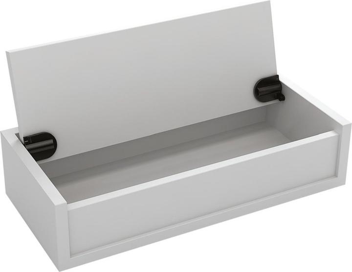 Produktbild LAMP® Deckelscharnier HG-JHM20-80 gross Aluminium/Kunststoff schwarz