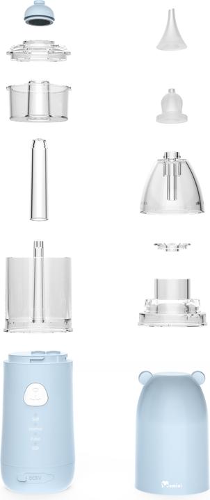 Actual product image Momini Automatic irrigator and suction cup 2in1 NanoFlush