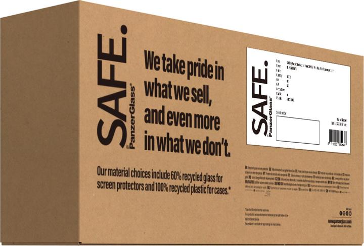 Nutritional values and ingredients PanzerGlass SAFE. by ® Screen Protector iPhone '24 6.9" Pro | Ultra-Wide Fit (1 pcs., Apple iPhone 16 Pro Max)