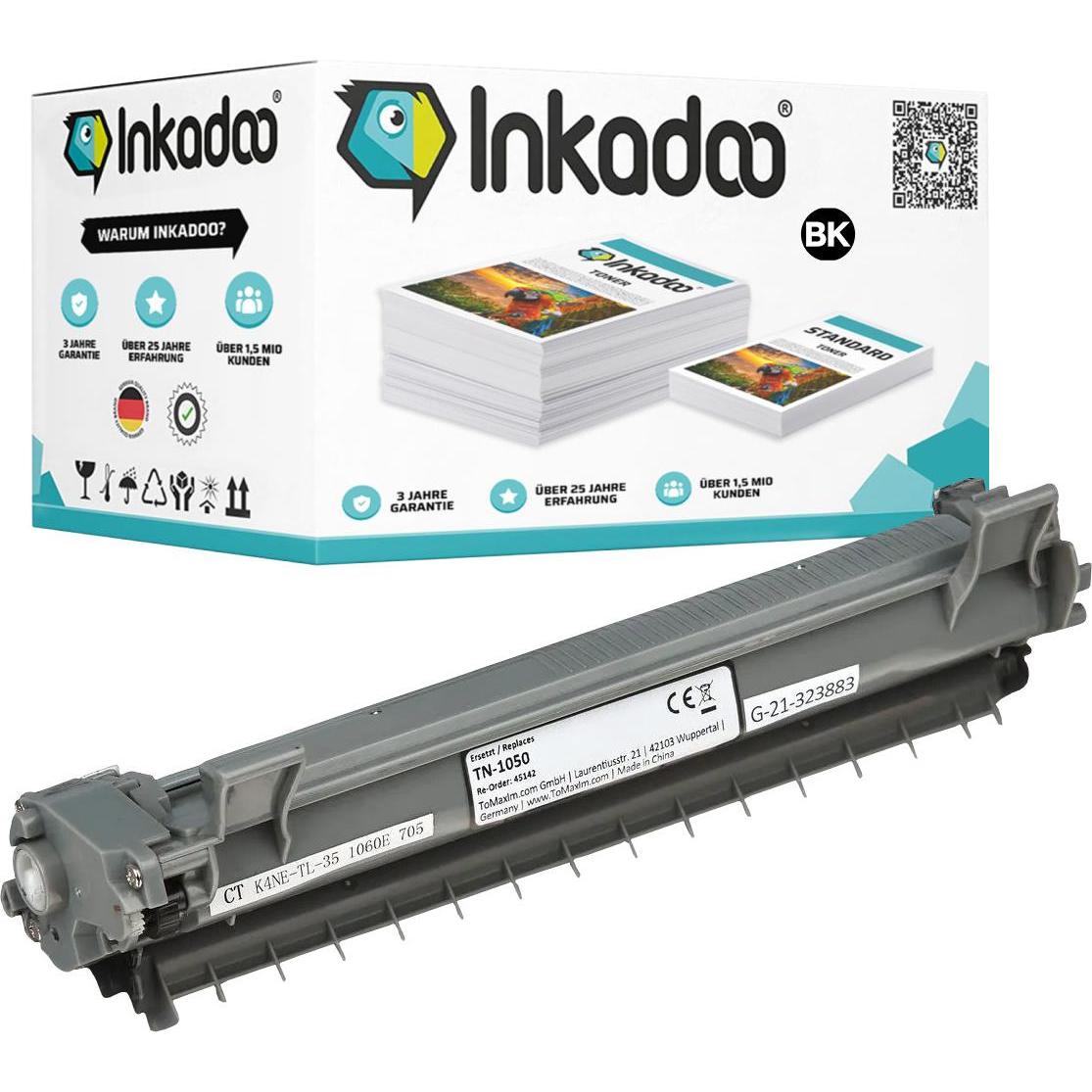 Inkadoo, Toner, Kompatibel Toner für Brother DCP-1616 (BK)