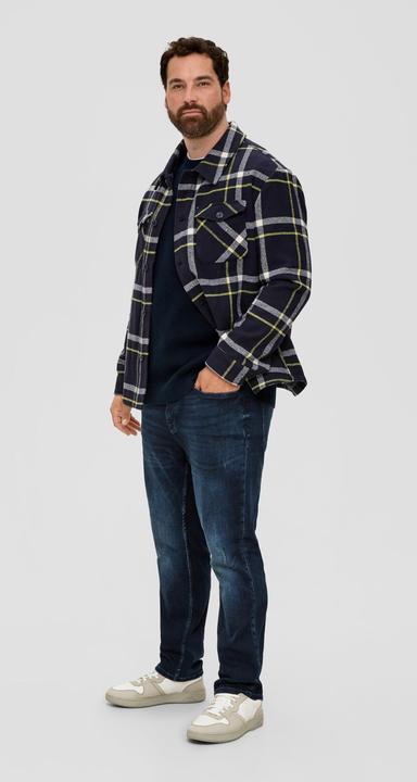 Produktbild s.Oliver Strickpullover Feinstrickpullover aus Baumwolle (XXL)