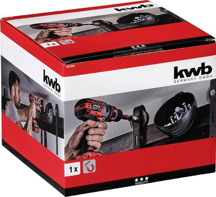 Image du produit kwb Coque magnétique pour un rangement sûr des vis et des clous