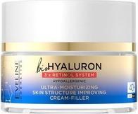 Immagine prodotto Eveline Bio Hyaluron 3x Retinol System Moisturising Face Cream Filler 40+ 50ml (50 ml, Tonico per il viso)