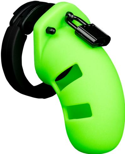 Image du produit Ouch! Model 20 Cock Cage - 3,5" - GitD/Black