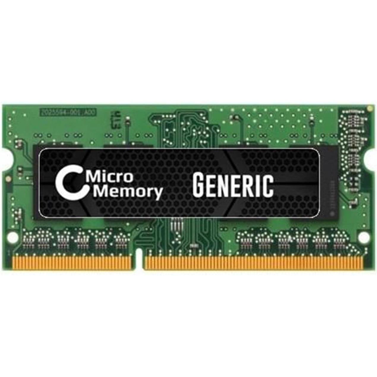 CoreParts DDR3 Speichermodul GB (1 x 2GB), RAM Modellspezifisch, Grün