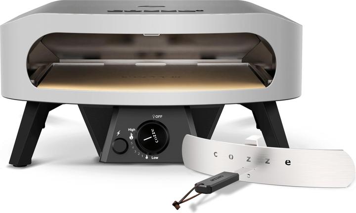 Actual product image Cozze 17 inch Gas Pizzaofen CLASSIC mit Pizzastein (Pizza oven gas)