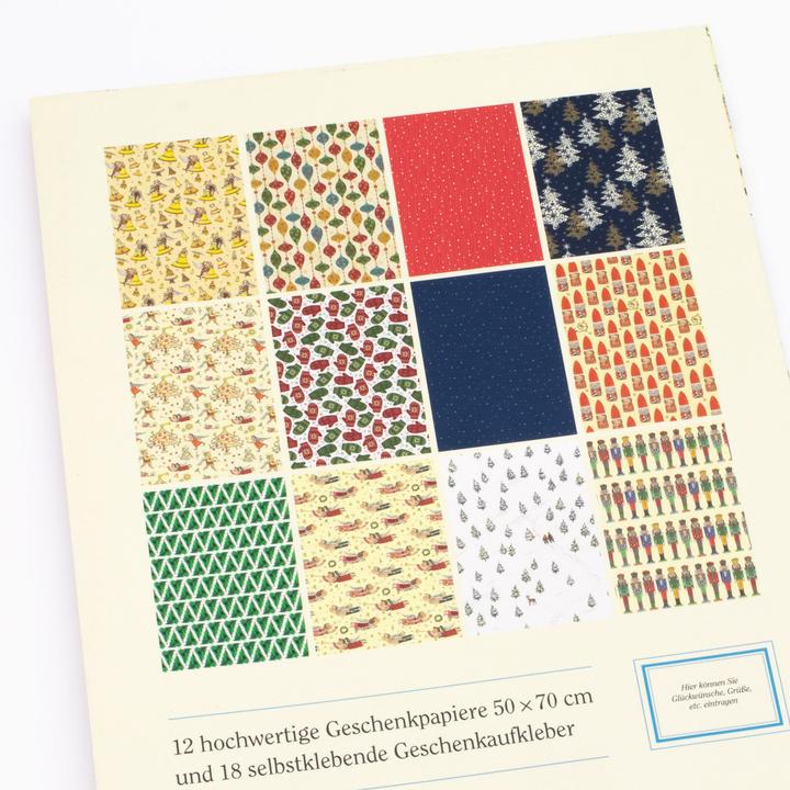 Actual product image Library Christmas papers (18x)