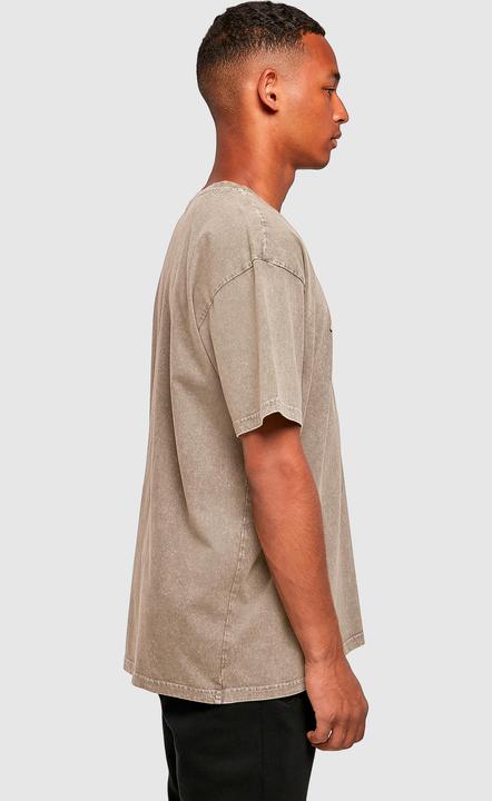 Produktbild Merchcode Brandalised - Molotov Teddy Acid Washed Oversize Tee - 189291 (S)