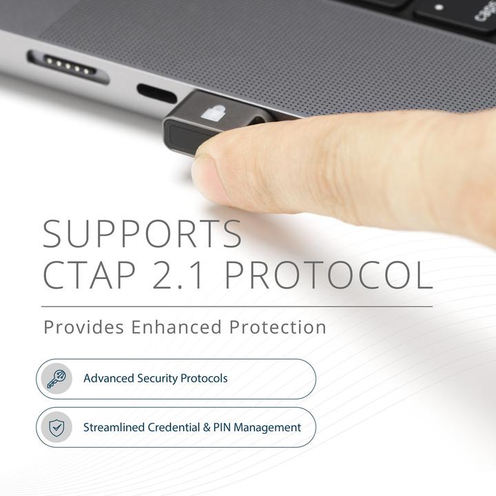 Produktbild Kensington VeriMark Guard 2.1 USB-C Fingerabdruck Key