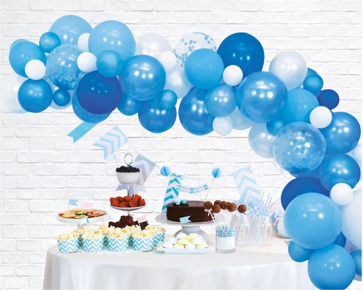Produktbild Globos Ballonbogen-Set Blau