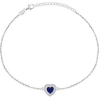 Brilio, Armschmuck, Silver - Romantic silver bracelet with zircons BR23WB