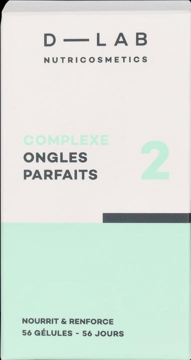 Produktbild D-Lab Nutricosmetics D-Lab Complexe Perfect Nails 2 Capsules (56 ml)