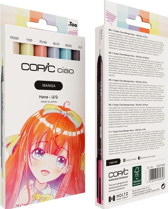 Image du produit Copic Ciao Manga (6x)