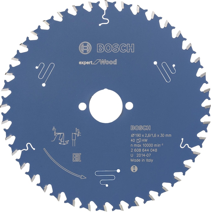 Bosch Professional Zubehör Circular saw blade Expert for Wood