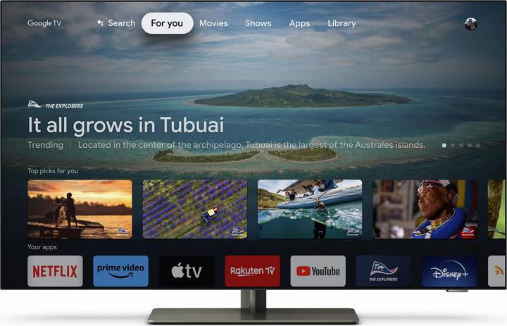 Produktbild Philips 65OLED808/12 (65", OLED808, OLED, 4K, 2023)