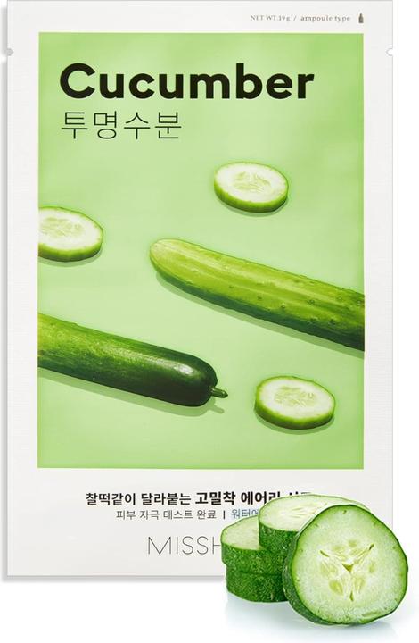 Image du produit Missha Air Fit Sheet Mask Cucumber 19g (19 ml)