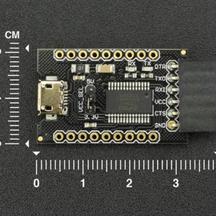 Actual product image DFRobot Fermion FTDI USB UART 3.3/5V