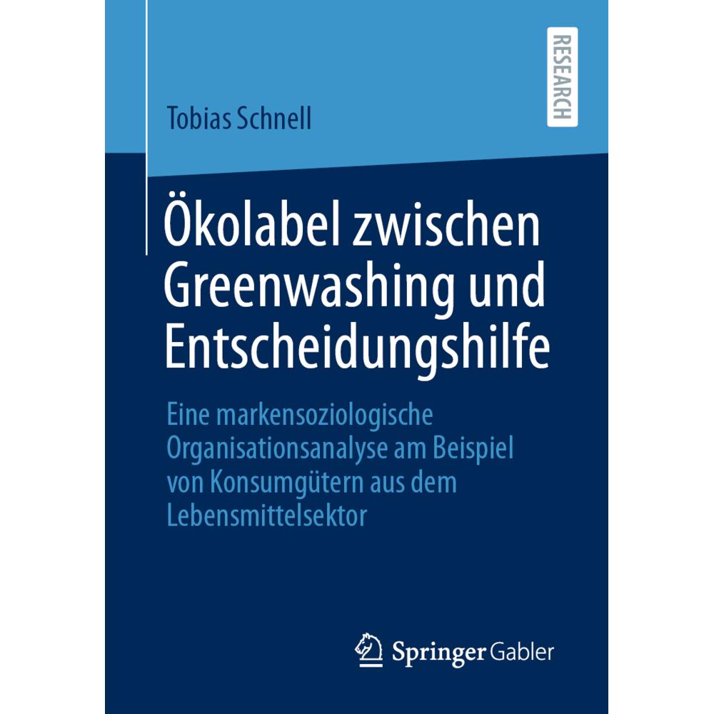 Schnell:Ökolabel zwischen Greenwashing, Fachbücher von Tobias Schnell