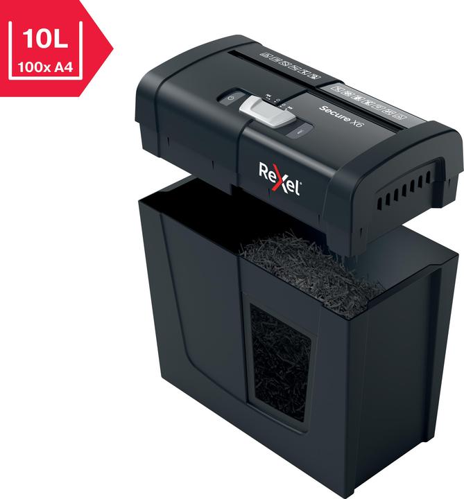 Produktbild Rexel Secure X6 P-4 (Partikelschnitt)