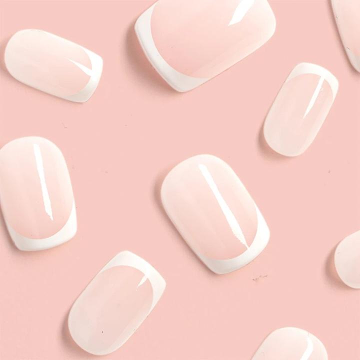 Image du produit OPI Xpress/On (Ongles artificiels, Blanc, Rose)