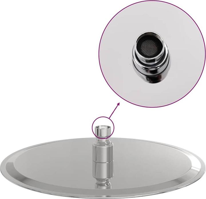Actual product image vidaXL Regenbrause
