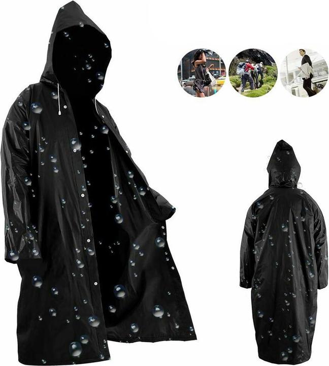 Produktbild Stride Unisex Regenjacke Windmantel Poncho (One Size)