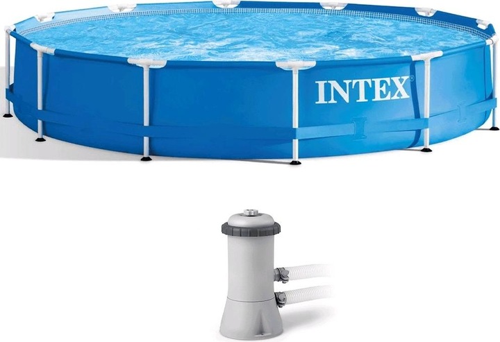 Produktbild Intex Metal Frame (Ø 366 x 76 cm)