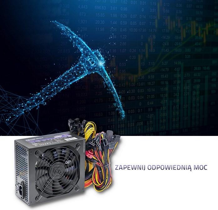 Image du produit Qoltec 50348 ATX 1800W alimentation électrique 80 Plus Platinum Gaming Miner (1800 W)