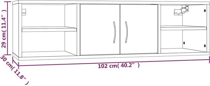 Produktbild VidaXL Belukha (102 x 30 x 29 cm)